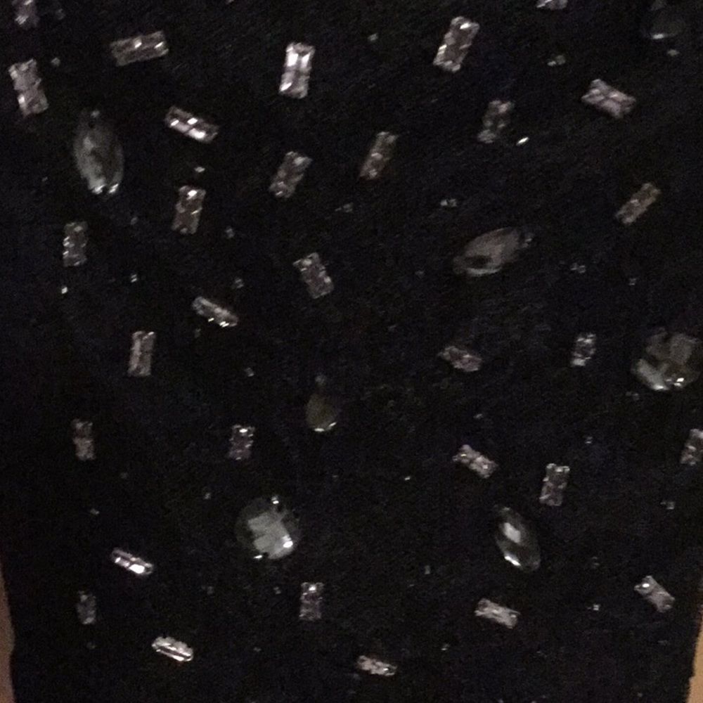 7 For All Mankind Embellished Jeans in Stretch Den - Picture 9 of 11